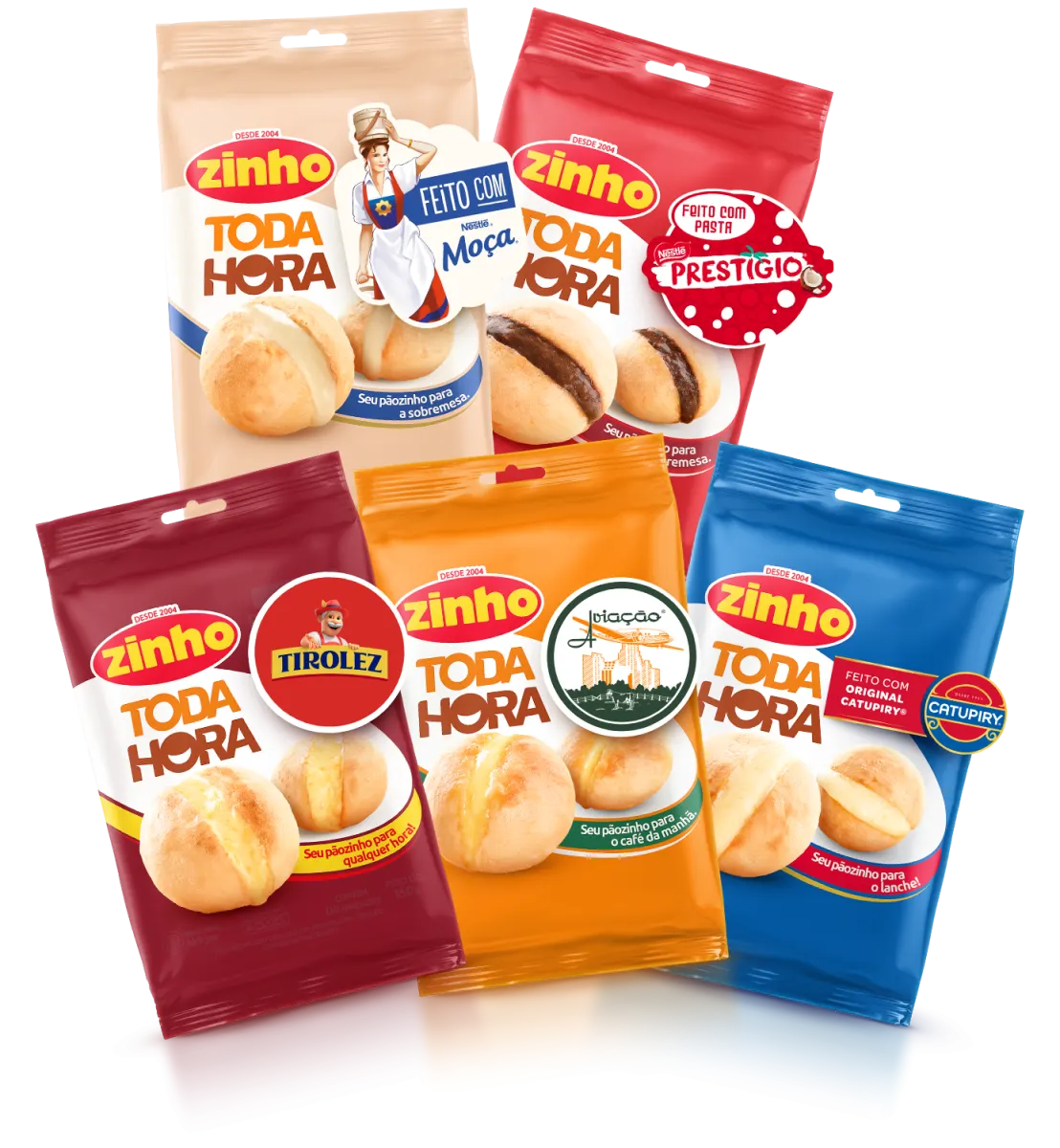 Os cinco sabores de Zinho Toda Hora